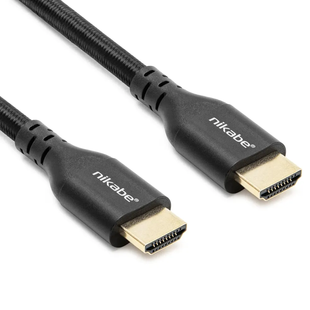 Nikabe Hdmi|Kabler Og Adaptere|HDMI-kabel med 8K-støtte 0,5 m