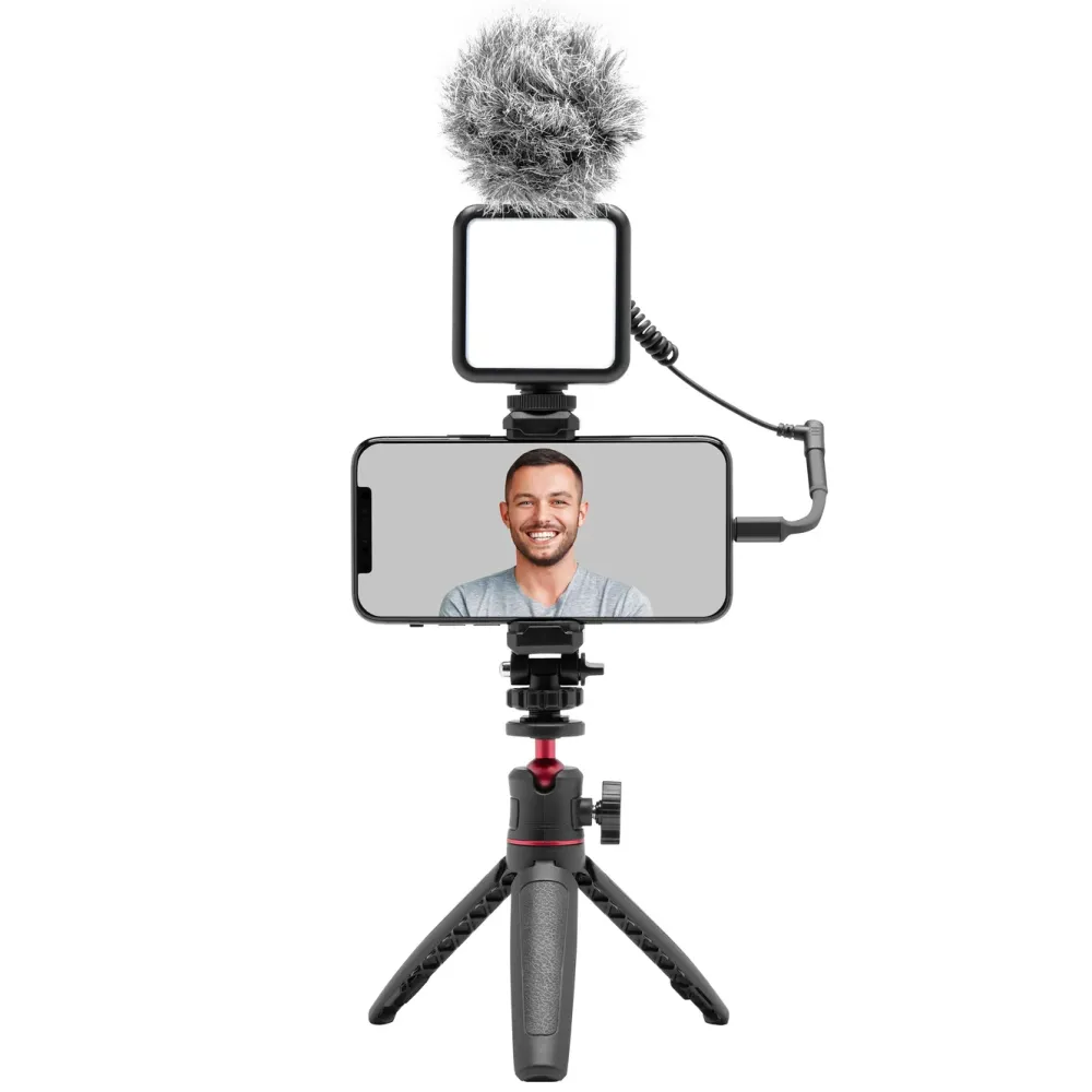 Nikabe Foto Og Video|L4 Portabelt sett for vlogging