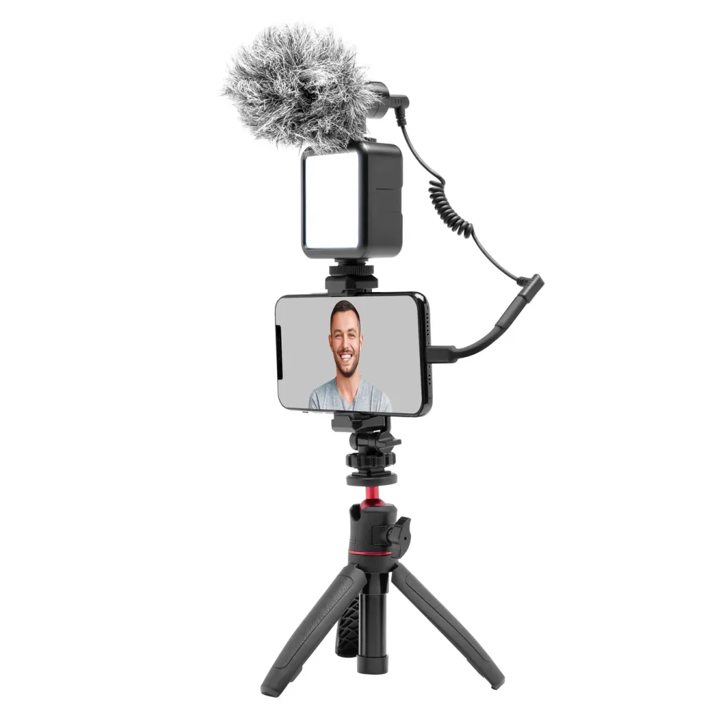 Nikabe Foto Og Video|L4 Portabelt sett for vlogging