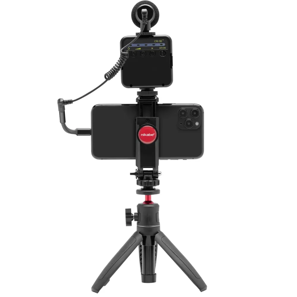 Nikabe Foto Og Video|L4 Portabelt sett for vlogging