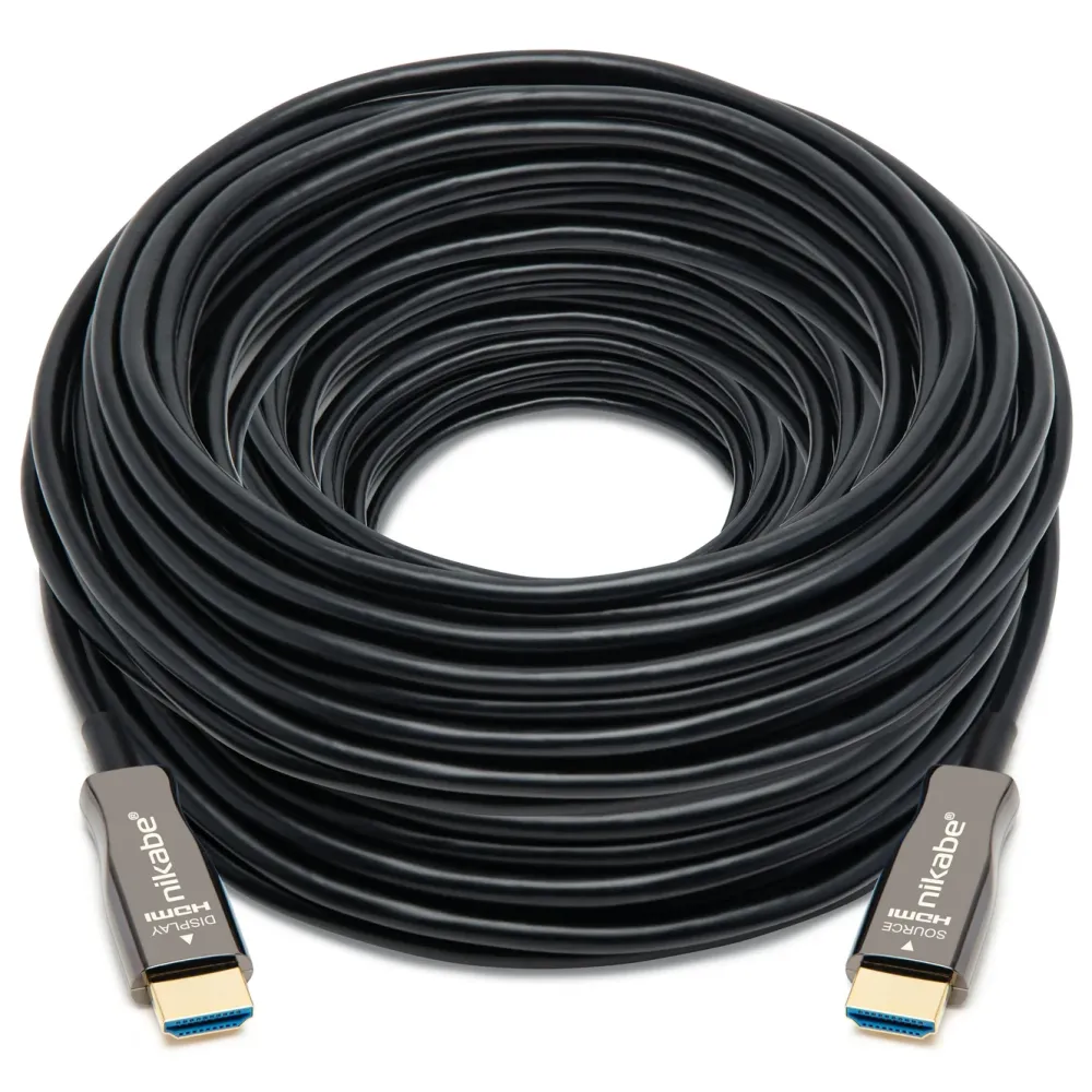 Nikabe Hdmi|Kabler Og Adaptere|Optisk Ultra High Speed HDMI 2.1-kabel 30 m