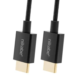 Nikabe Hdmi|Kabler Og Adaptere|Ultra Slim HDMI-kabel med 8K-støtte - Svart 1 m
