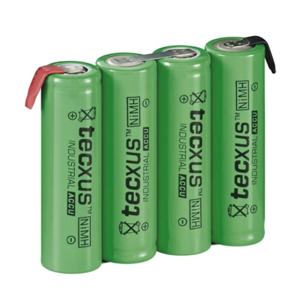 Kjell Batterier|Batterier|NiMH2 4xAA-batteri 4,8 V 2100 mAh