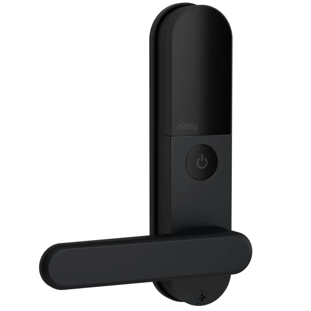 Nimly Låser|Smarte Lås|Touch Black Elektronisk dørlås