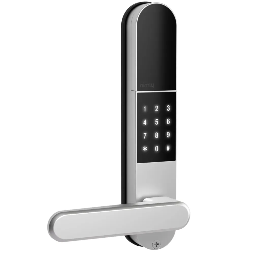 Nimly Låser|Smarte Lås|Touch Pro Elektronisk dørlås med fingeravtrykksleser