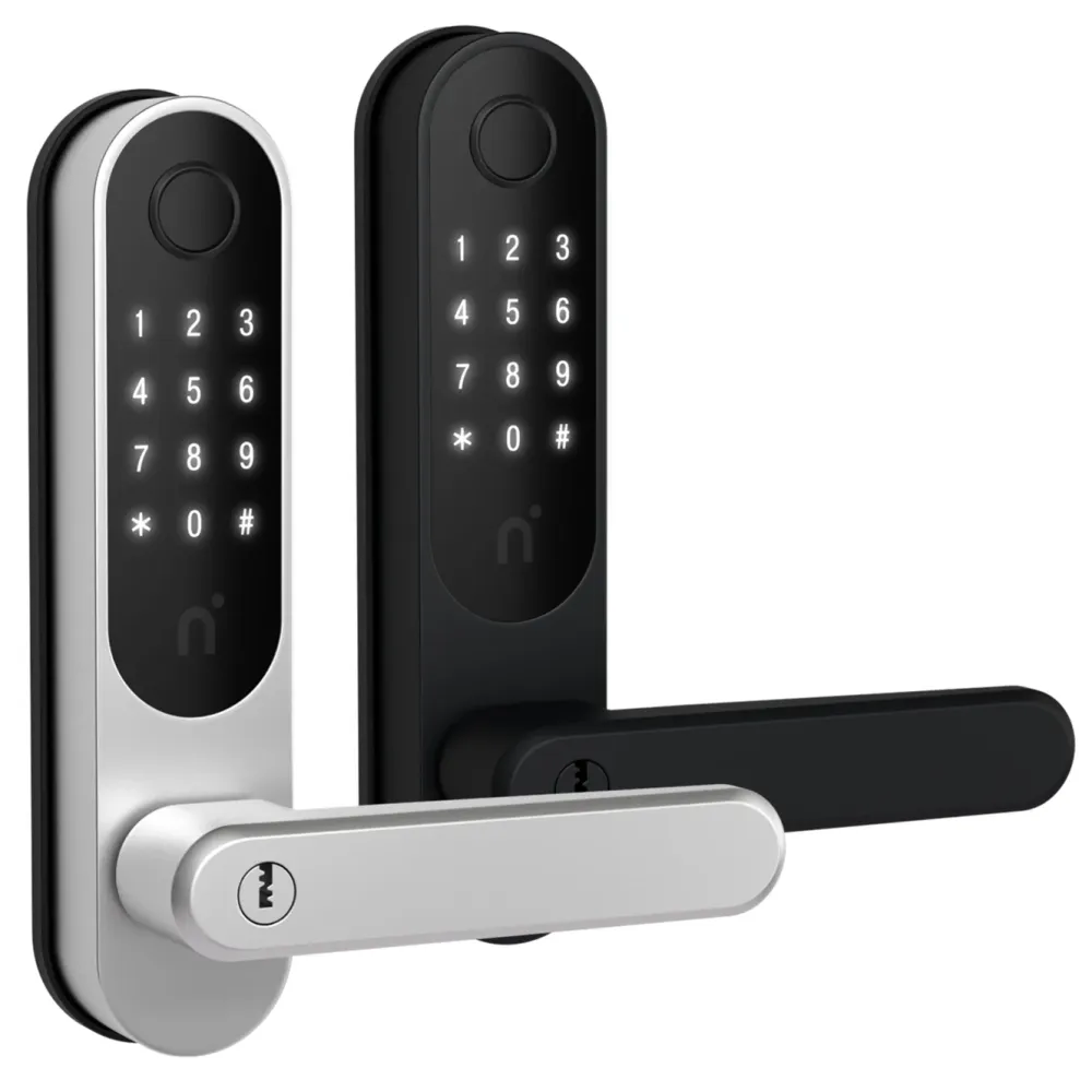 Nimly Låser|Smarte Lås|Touch Pro Elektronisk dørlås med fingeravtrykksleser