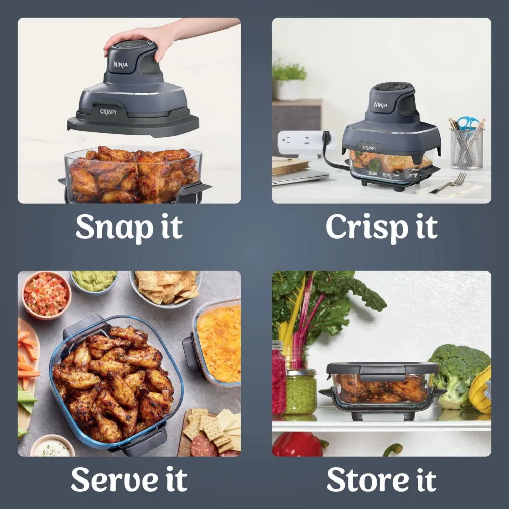 Ninja Kjøkken Og Spisestue|CRISPi 4-i-1 airfryer 1700 W