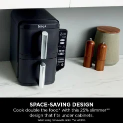 Ninja Kjøkken Og Spisestue|Stacked Dual Zone airfryer 7,6 L