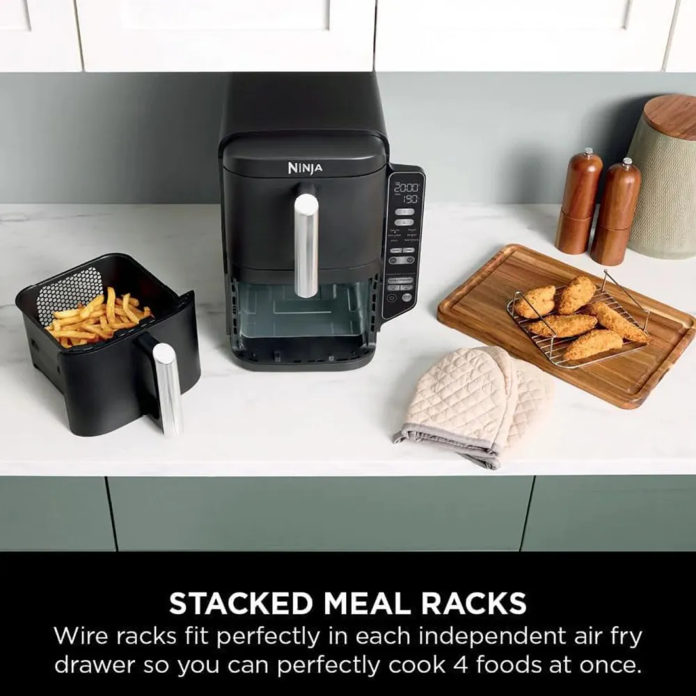 Ninja Kjøkken Og Spisestue|Stacked Dual Zone airfryer 7,6 L