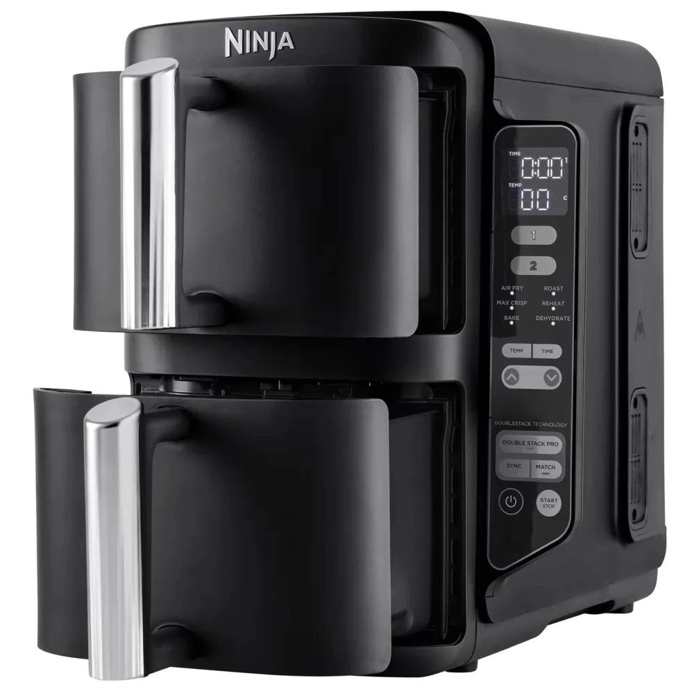 Ninja Kjøkken Og Spisestue|Stacked Dual Zone airfryer 7,6 L