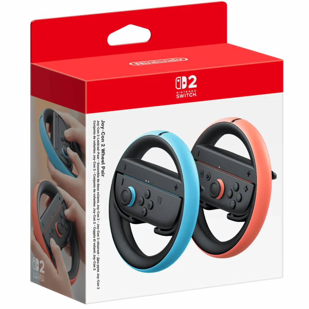 Nintendo Håndkontroller|Skjermbeskytter Og Deksel|Joy Con 2 Wheel Pair