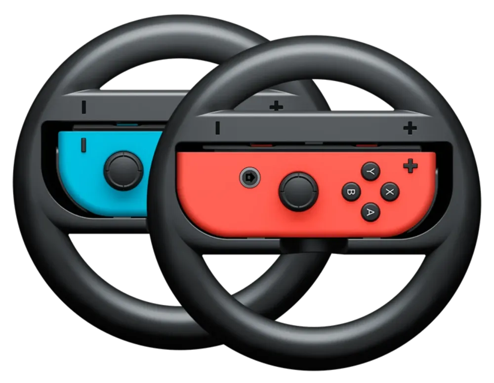 Nintendo Håndkontroller|Ratt Og Pedaler|Joy-con Wheel Ratt 2-pk.