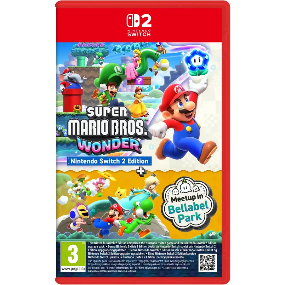 Nintendo Nintendo Switch-Spil|Super Mario Bros. Wonder + Meetup in Bellabel Park Switch 2
