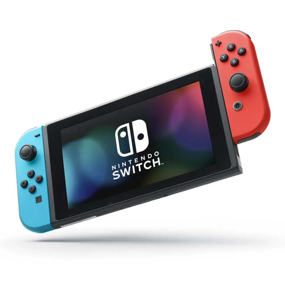Nintendo Spillkonsoll|Switch (2019) Spillkonsoll 6,2” Rød/Blå