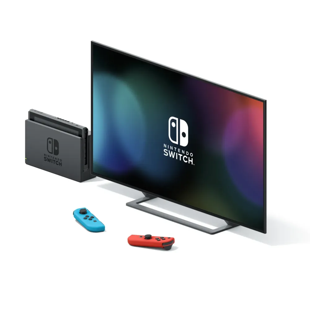 Nintendo Spillkonsoll|Switch (2019) Spillkonsoll 6,2” Rød/Blå