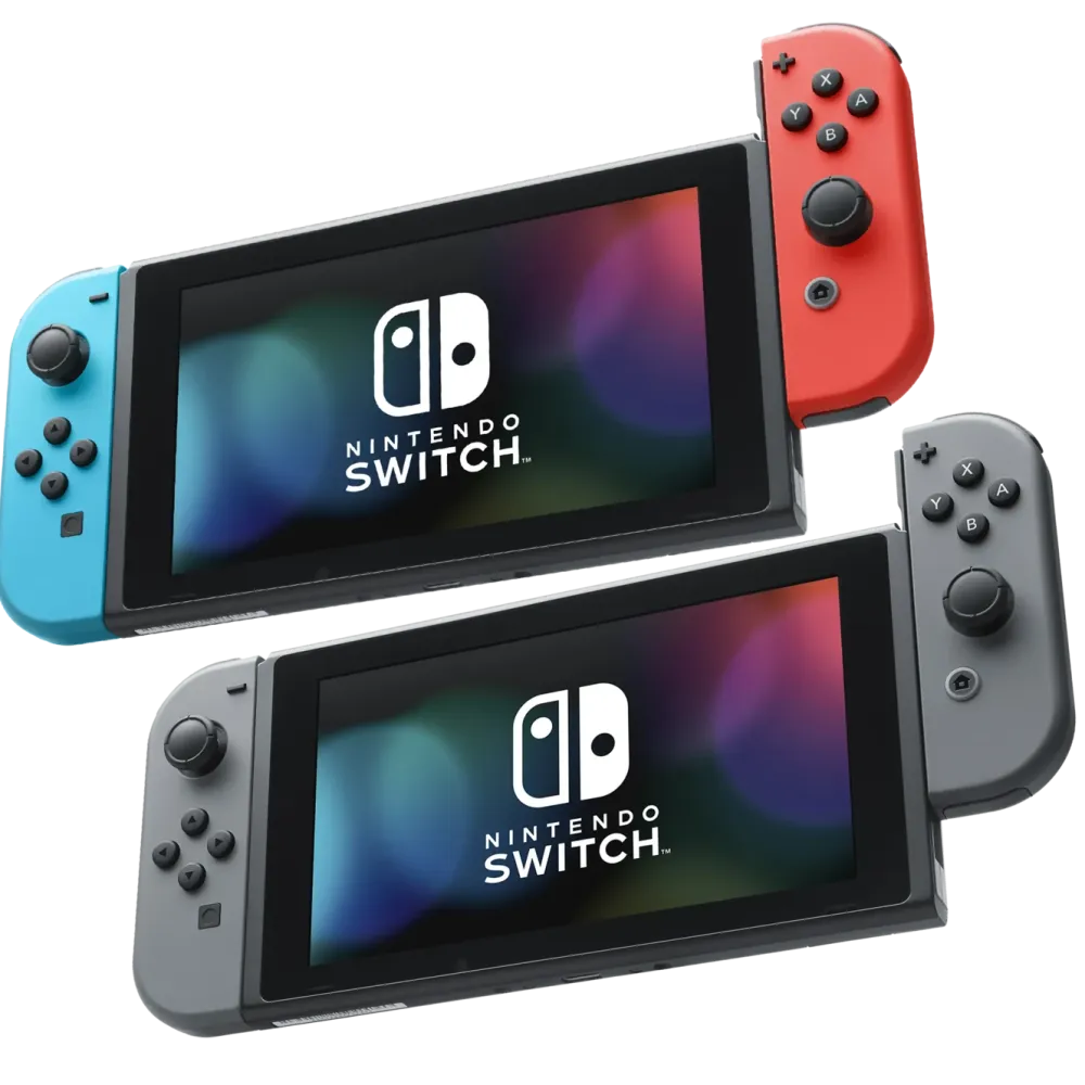 Nintendo Spillkonsoll|Switch (2019) Spillkonsoll 6,2” Rød/Blå