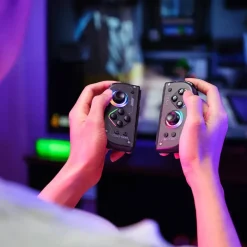 NYXI Skjermbeskytter Og Deksel|Gamingskjermer|Hyperion 2 Joy-Con til Nintendo Switch Svart