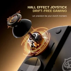 NYXI Skjermbeskytter Og Deksel|Gamingskjermer|Hyperion 3 trådløs JoyPad for Nintendo Switch 2 Svart