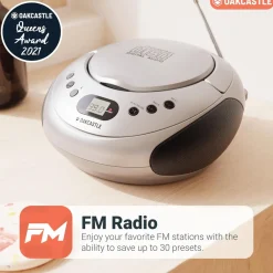 Kjell Musikkspiller Og Radio|Oakcastle CD250 Bærbar CD-spiller