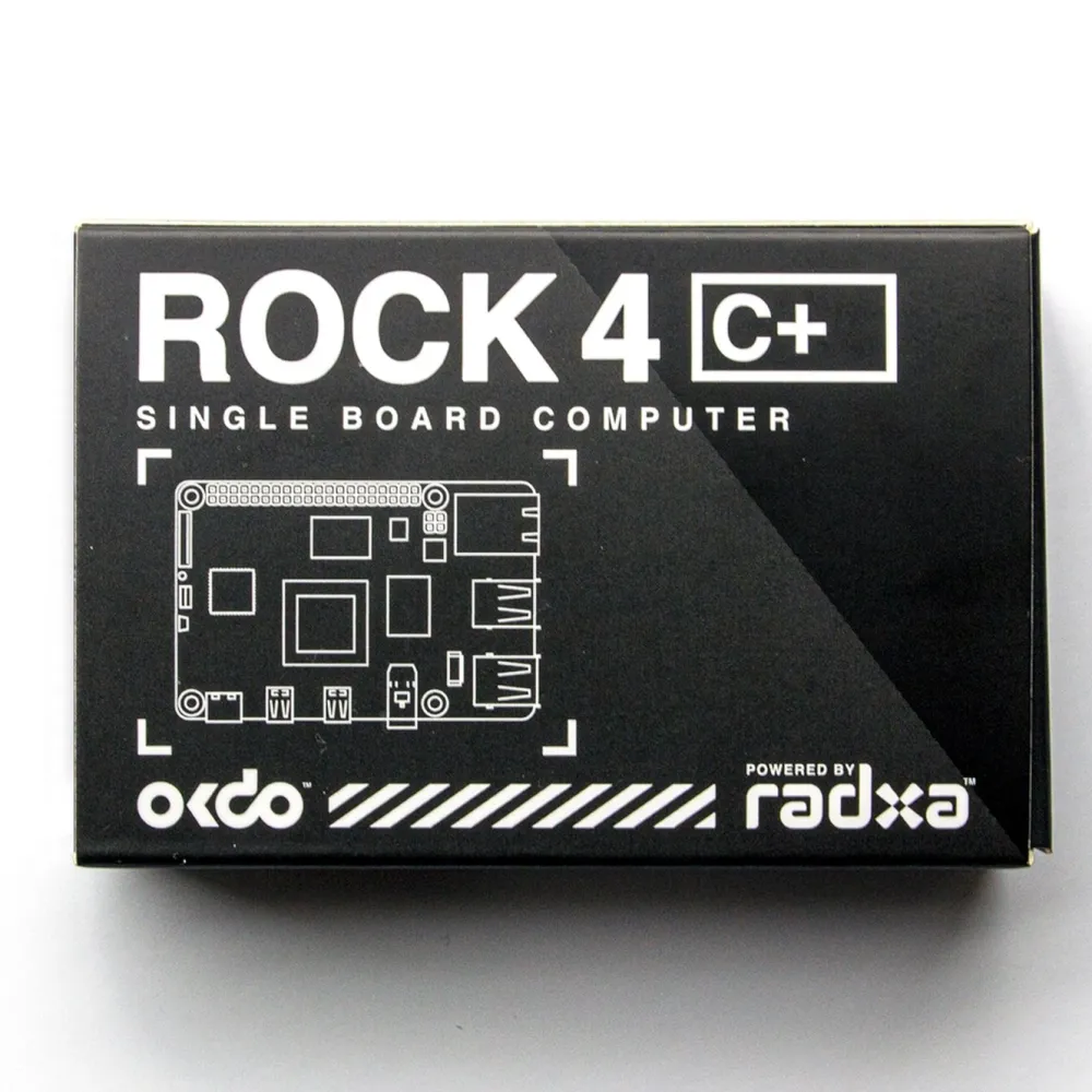 OKdo Ettkortsdatamaskin|Radxa Rock 4C+ Ettkortsdatamaskin med 4 GB RAM