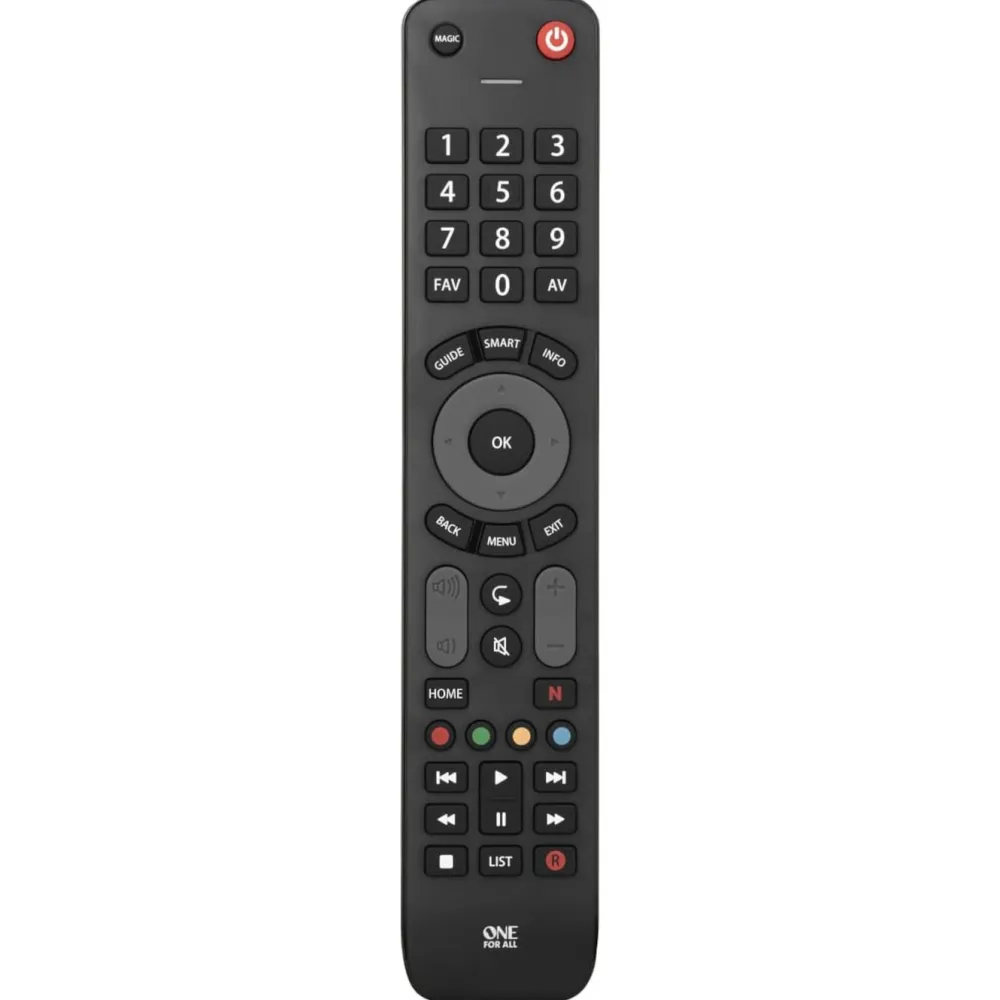 One For All Tv Og Tilbehør|Multi TV Fjernkontroll