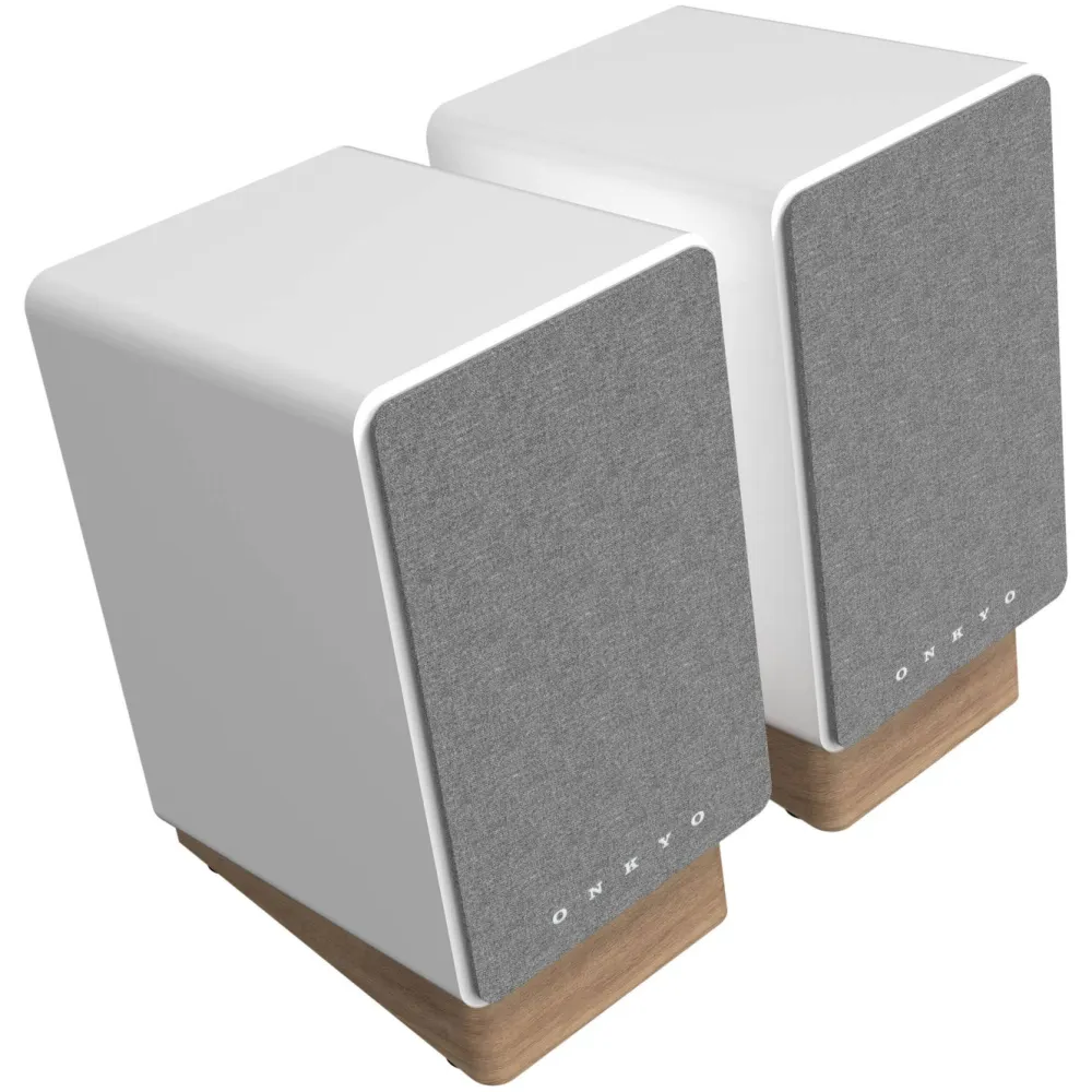 ONKYO Høyttaler|Datahøyttaler|GX-30ARC aktive studiohøyttalere Hvit