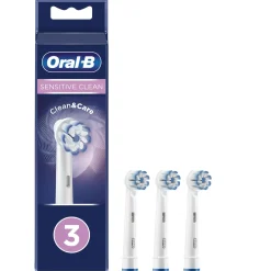 Oral-B Kropp Og Helse|Sensitive Clean & Care Tannbørstehode 3-pk.