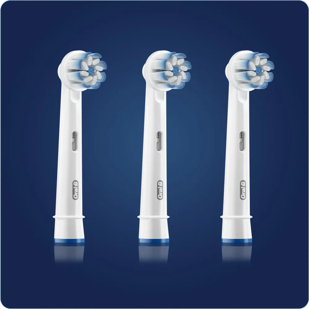 Oral-B Kropp Og Helse|Sensitive Clean & Care Tannbørstehode 3-pk.