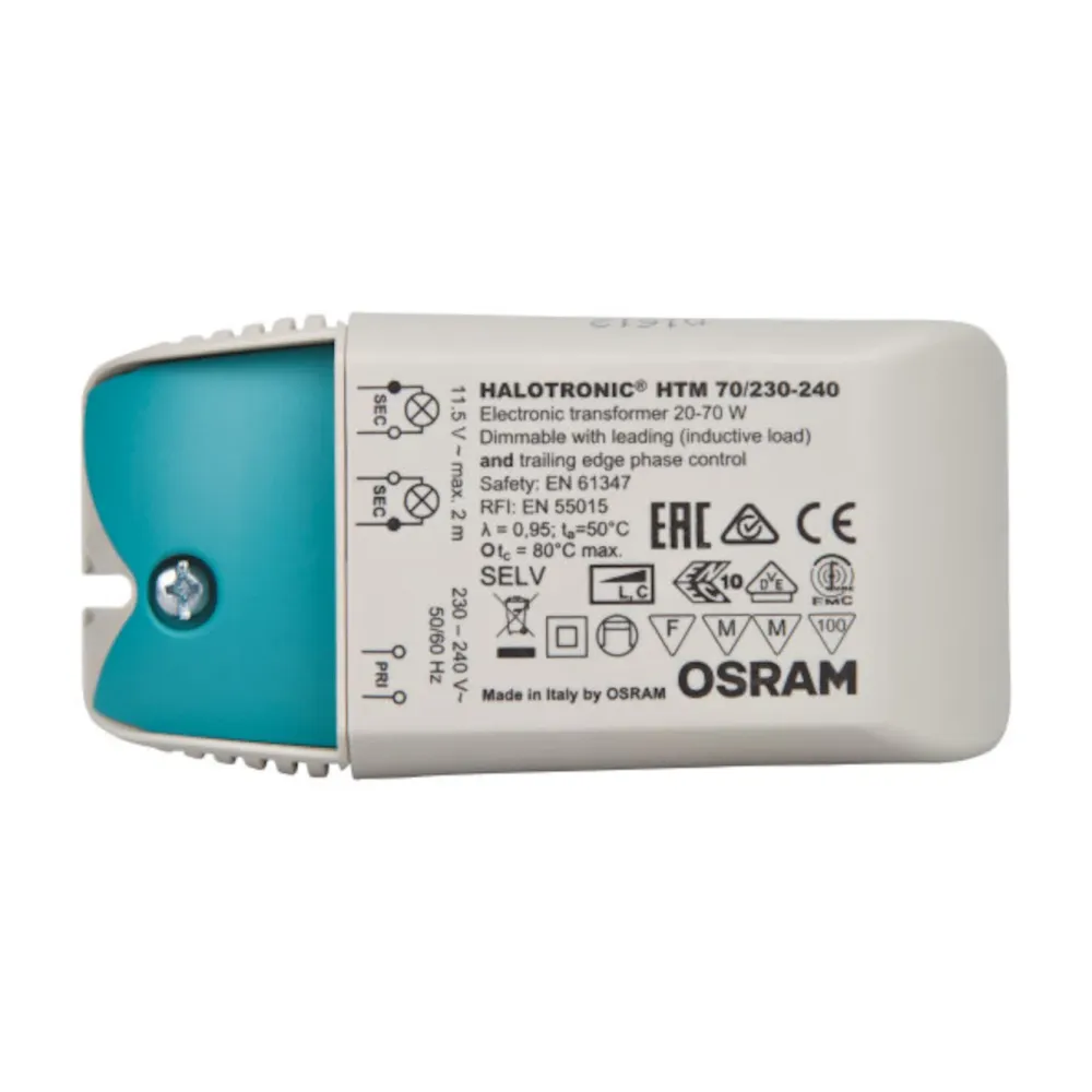 Osram Lampetilbehør|Halotronic Transformator 20-70 W
