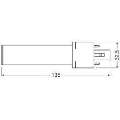 Osram Lyskilder|LED-kompaktlysrør G23 360 lm