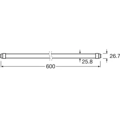 Osram Lyskilder|LED-lysrør T8 (G13) 720 lm