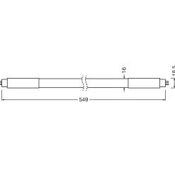 Osram Lyskilder|LED-lysrør T5 (G5) 900 lm