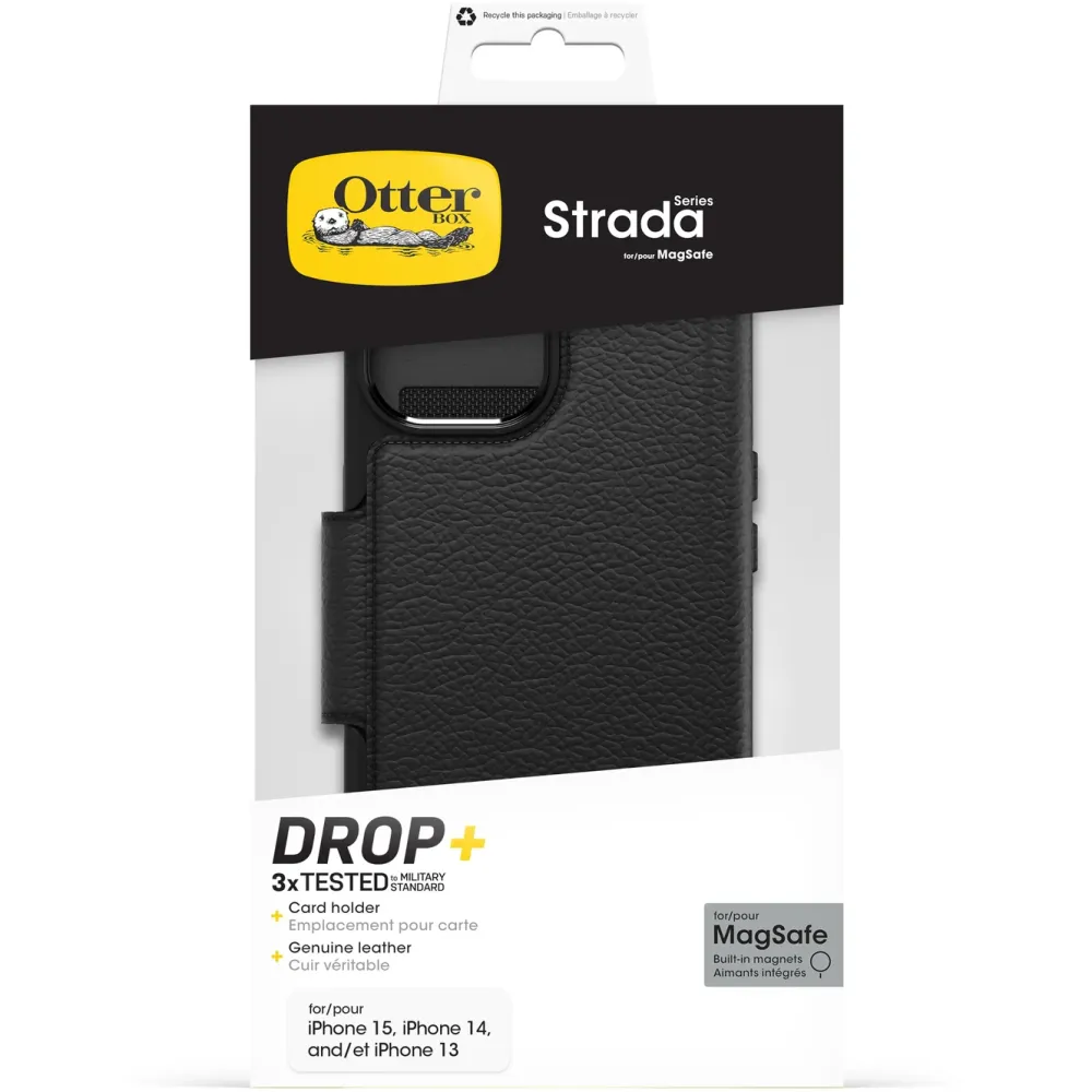 Otterbox Iphone-Tilbehør|Strada med Magsafe Etui for iPhone 15