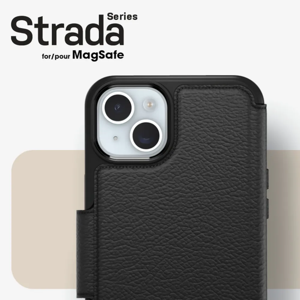 Otterbox Iphone-Tilbehør|Strada med Magsafe for iPhone 15 Plus