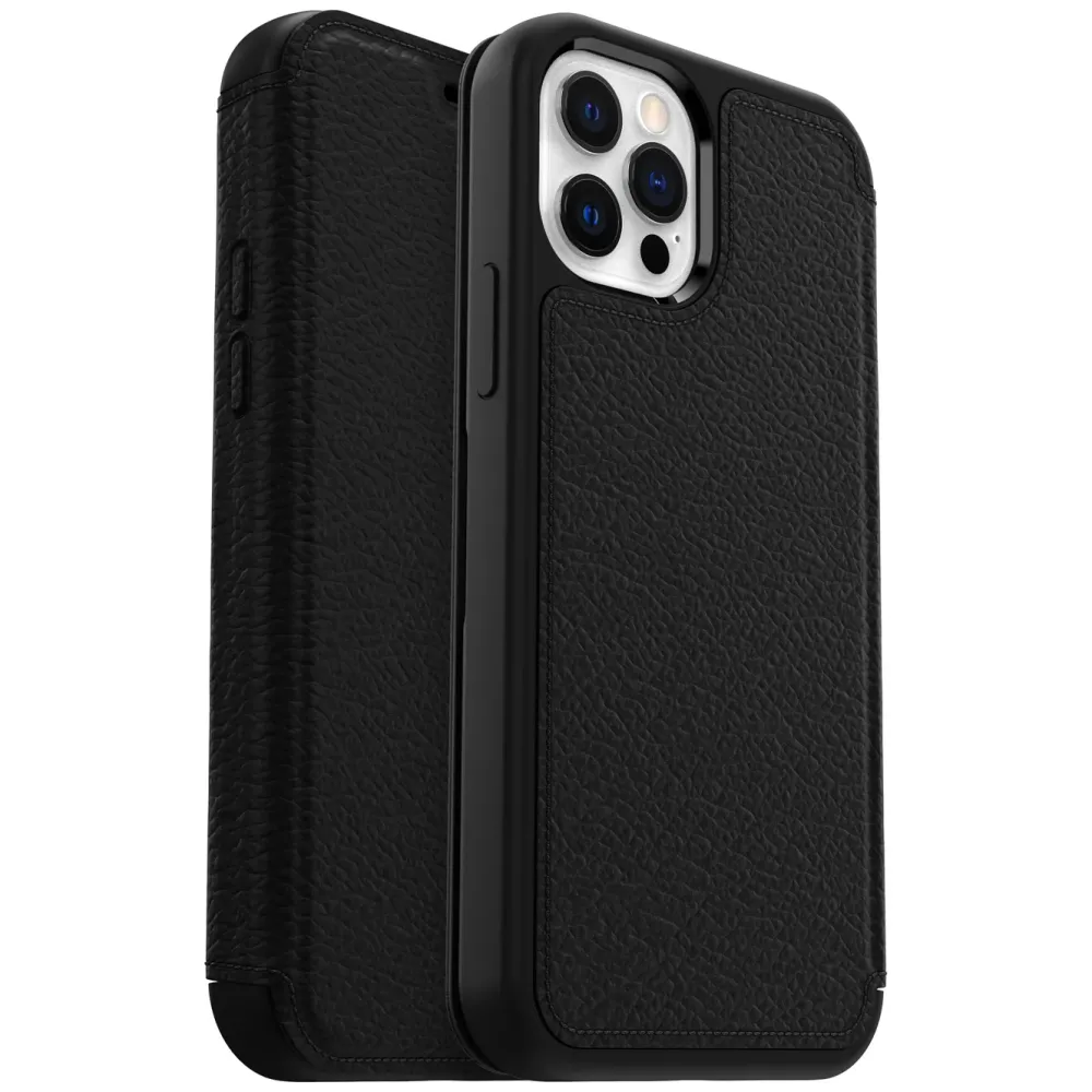 Otterbox Iphone-Tilbehør|Strada Robust lommebokdeksel for iPhone 12 og 12 Pro