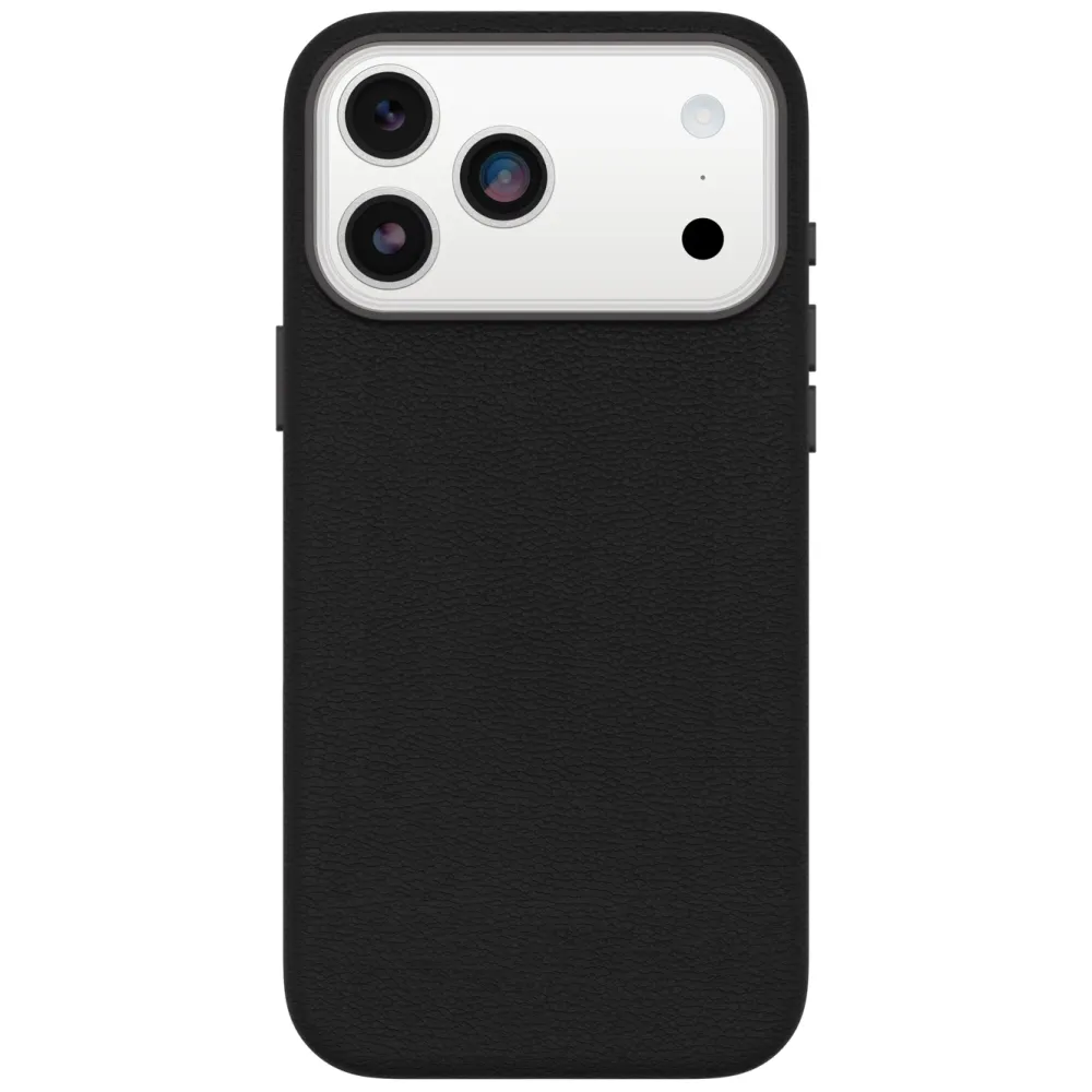 Otterbox Iphone-Tilbehør|Symmetry Cactus Leather Magsafe for iPhone 17 Pro Max Svart