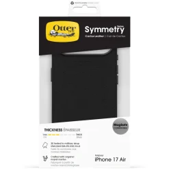 Otterbox Iphone-Tilbehør|Symmetry Cactus Leather Magsafe for iPhone Air Svart