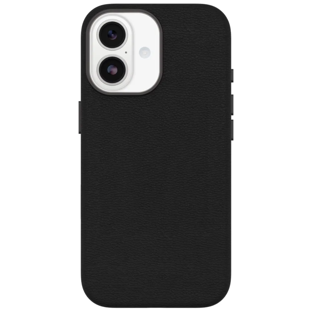 Otterbox Iphone-Tilbehør|Symmetry Cactus Leather Magsafe for iPhone 17 Svart