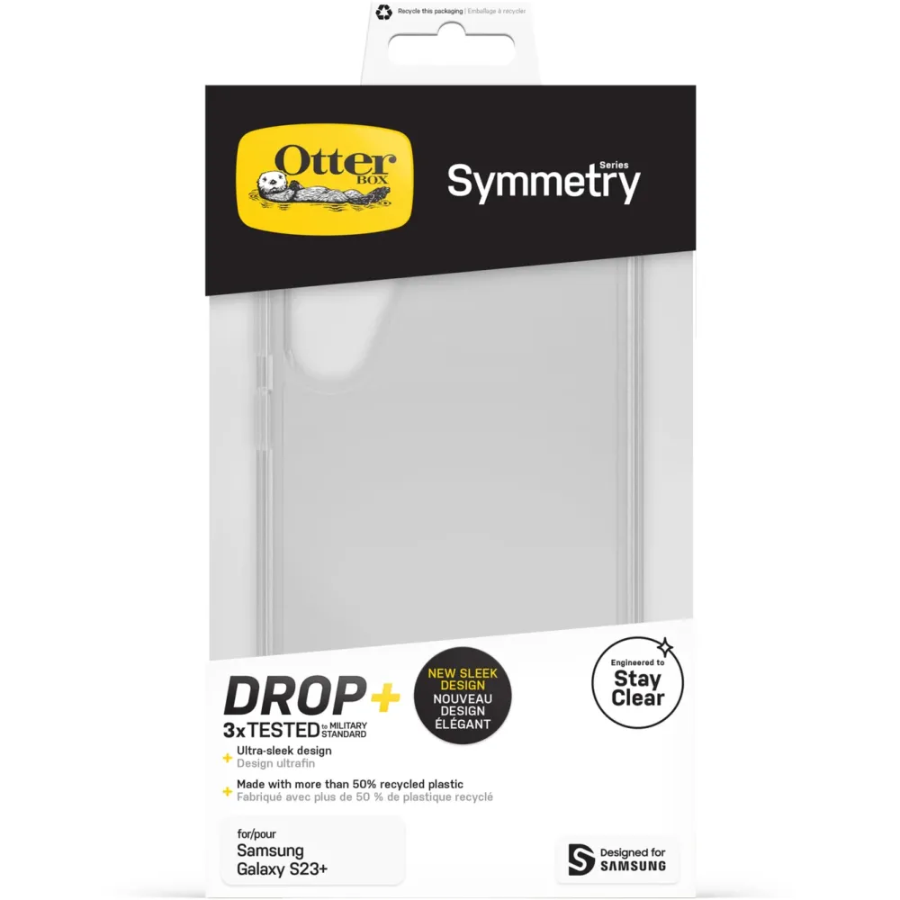 Otterbox Mobildeksler & Etui|Symmetry Deksel for Galaxy S23 Plus Gjennomsiktig