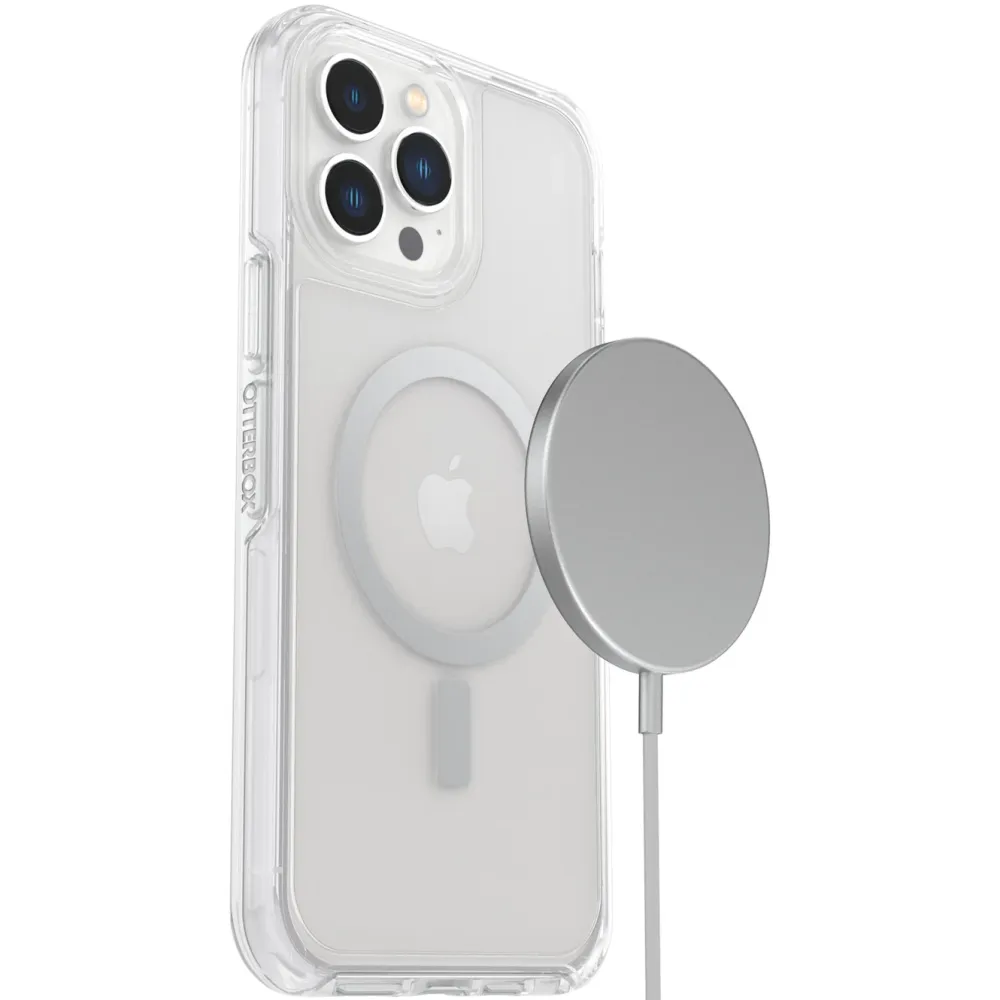 Otterbox Iphone-Tilbehør|Symmetry Plus Robust deksel for iPhone 13 Pro Max Gjennomsiktig