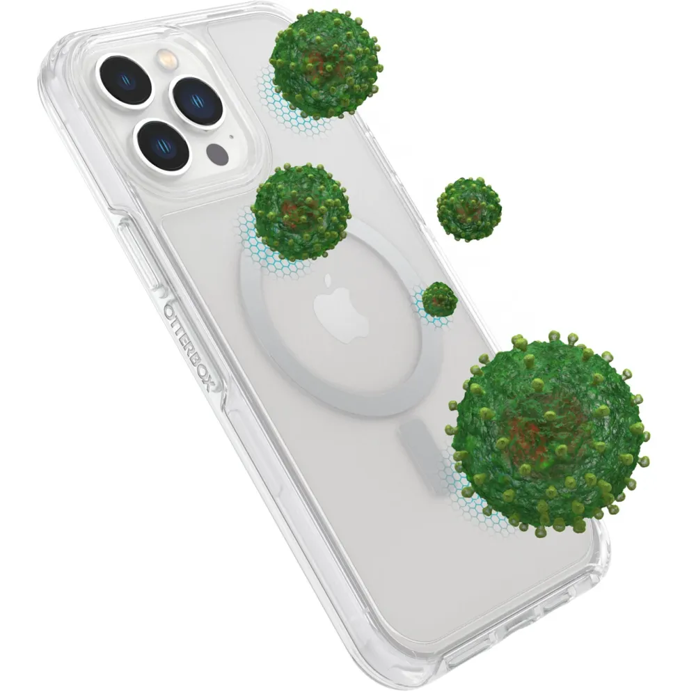 Otterbox Iphone-Tilbehør|Symmetry Plus Robust deksel for iPhone 13 Pro Max Gjennomsiktig