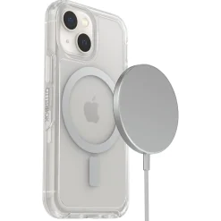 Otterbox Iphone-Tilbehør|Symmetry Plus Robust deksel for iPhone 13 Mini Gjennomsiktig