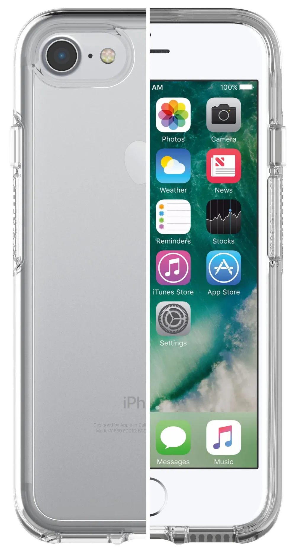 Otterbox Iphone-Tilbehør|Mobildeksler & Etui|Symmetry Robust deksel for iPhone 6, 6s, 7, 8, SE
