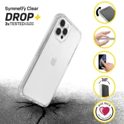 Otterbox Iphone-Tilbehør|Symmetry Robust deksel for iPhone 12 og 12 Pro