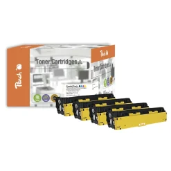 Peach Skrivere Og Tilbehør|Toner tilsvarer HP 128A 4-pk.