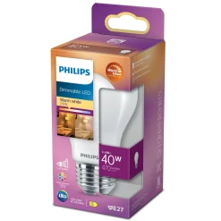 Philips Lyskilder|Dimbar LED-pære E27 470 lm