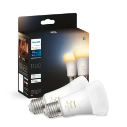 Philips Hue Smart Belysning|Smart Belysning|Ambiance Smart LED-pære E27 1100 lm 2-pack