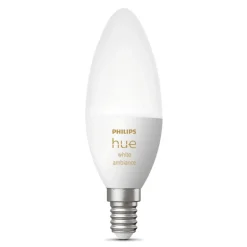 Philips Hue Smart Belysning|Smart Belysning|Ambiance Smart LED-pære E14 470 lm 1-pk.