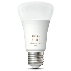 Philips Hue Smart Belysning|Lyslenker|Color Ambiance Smart LED-pære E27 1100 lm