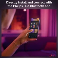 Philips Hue Smart Belysning|Lyslenker|Color Ambiance Smart LED-pære E27 1600 lm